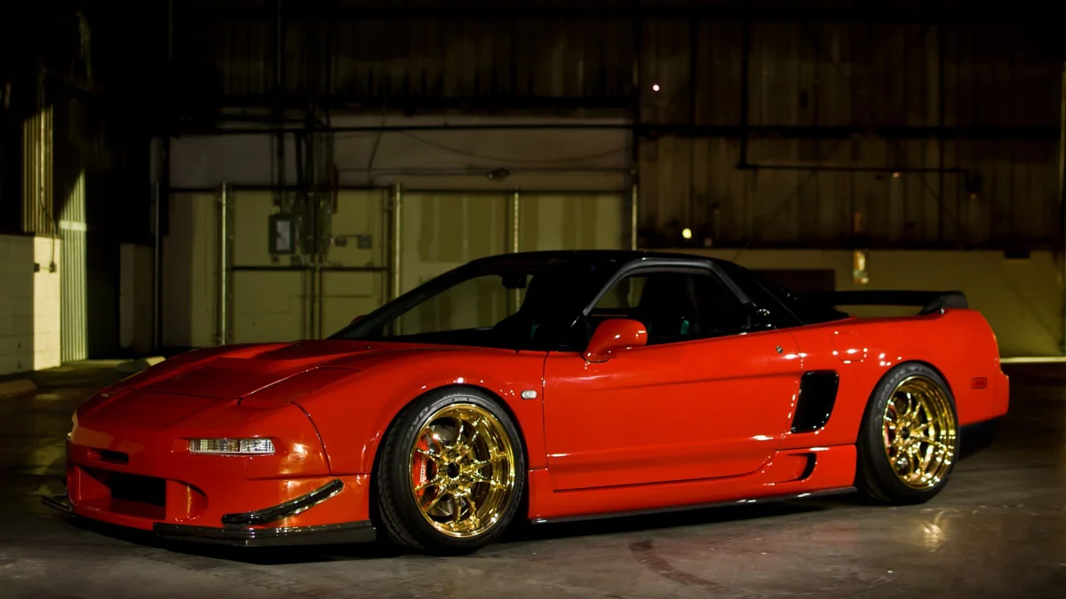 Red Honda NSX
