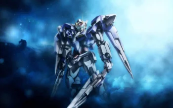 Грозный Gundam Exia в сиянии космической туманности