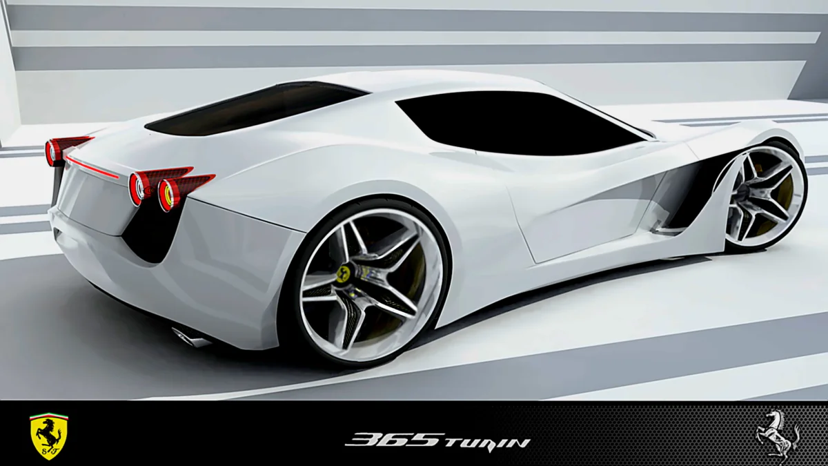 Футуристичний концепт-кар Ferrari 365 Turin