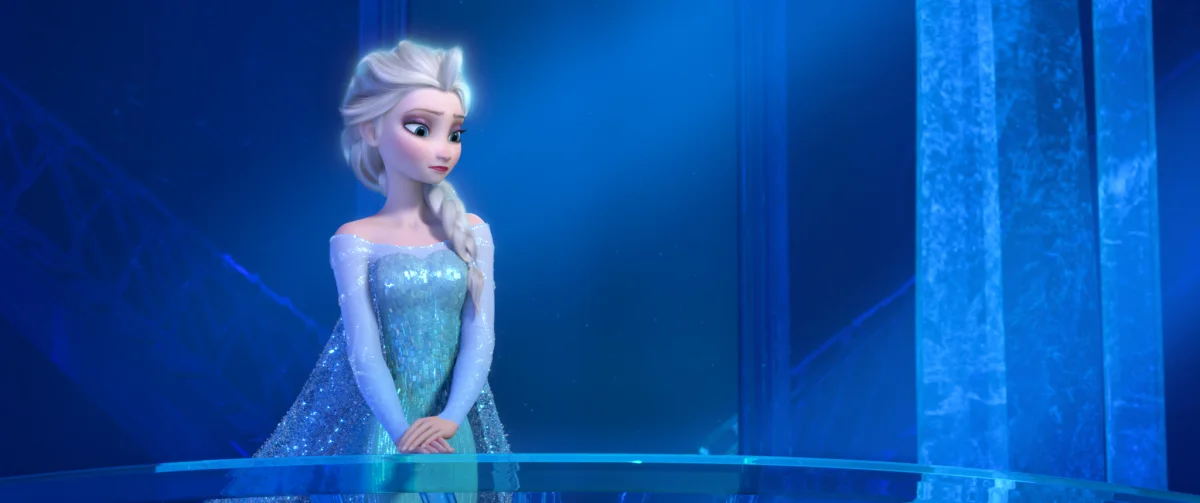 Elsa in the Ice Palace