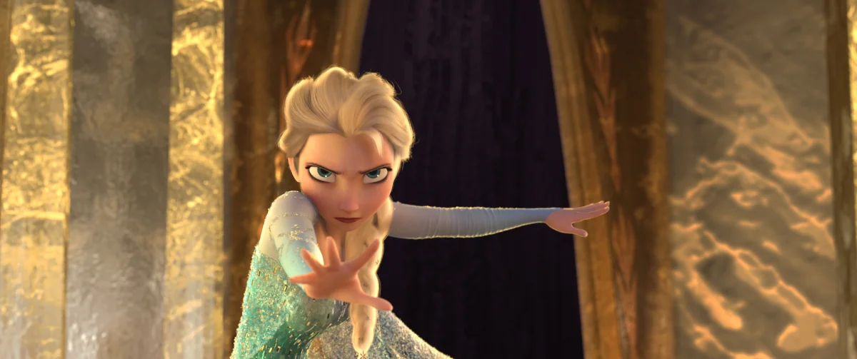 Elsa in the Ice Palace