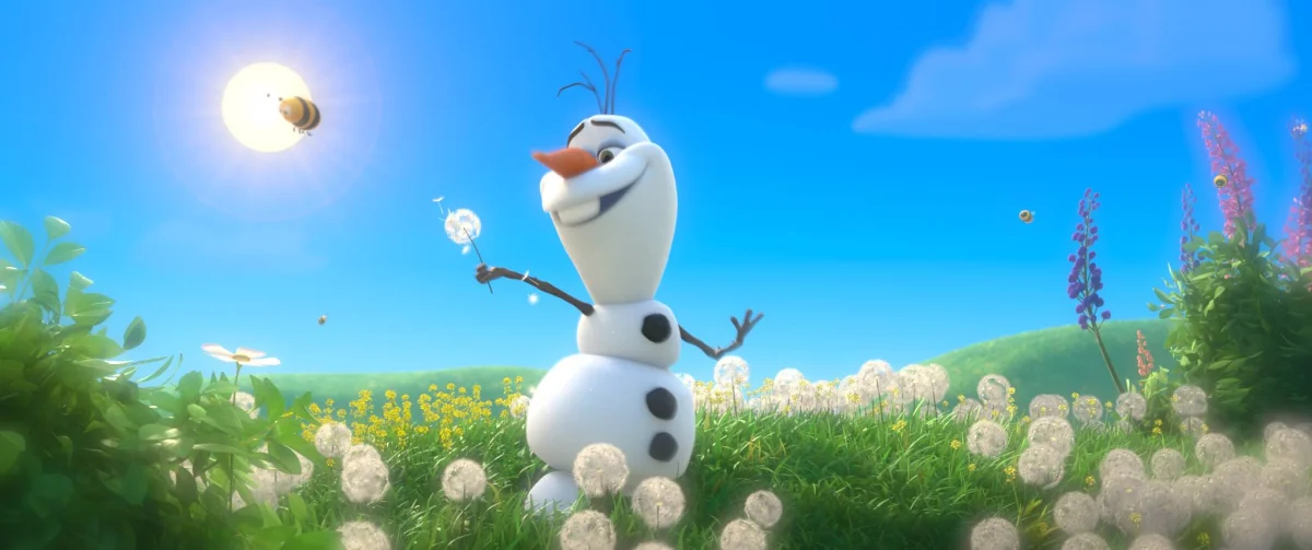 Olaf in a Summer Meadow