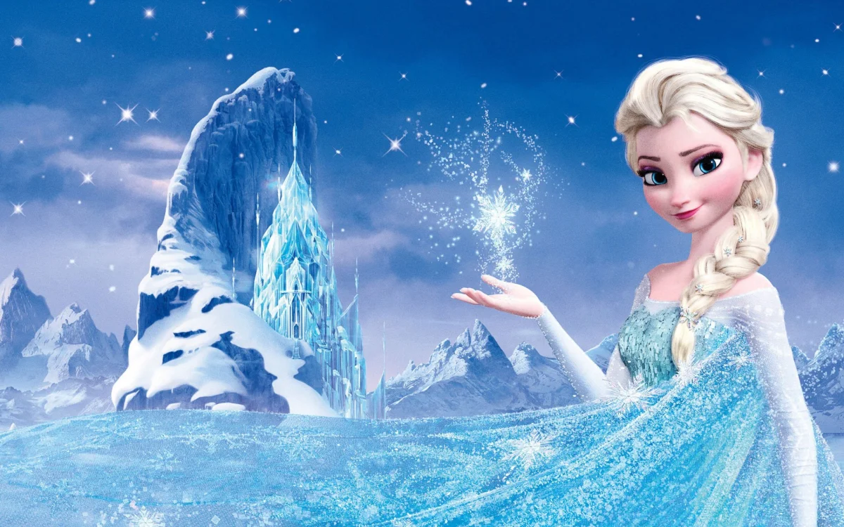 Elsa and the Ice Castle