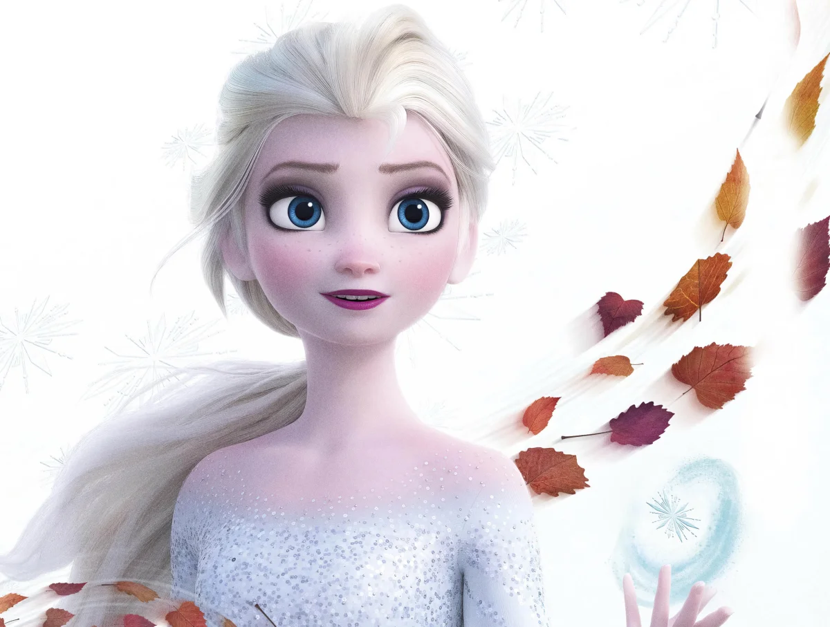 Elsa from the animated film "Frozen"