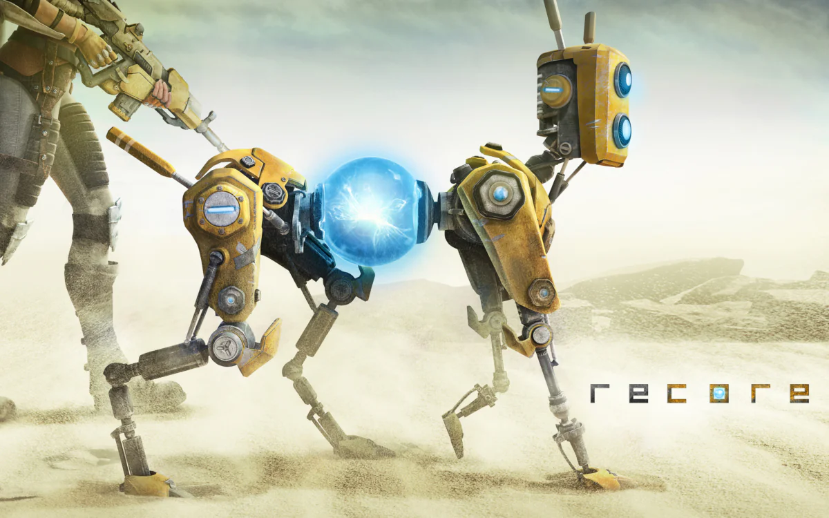 Джоуль и Джулс в пустыне Far Eden из ReCore