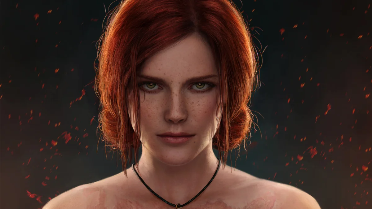 Triss Merigold with red hair