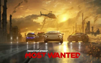 A Chase at Sunset in Need for Speed: Most Wanted
