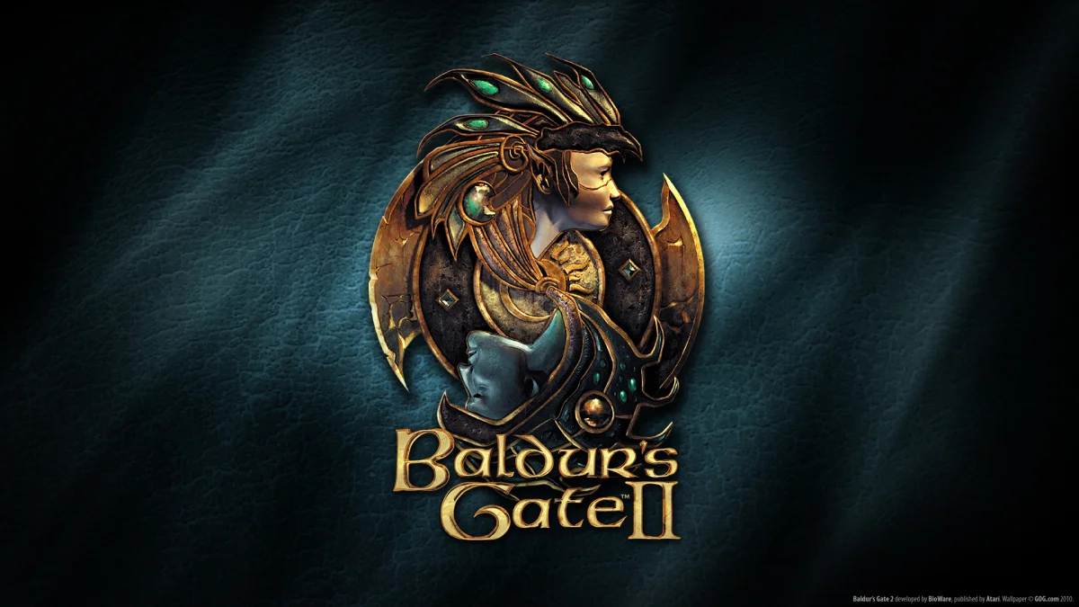 The Golden Baldur's Gate II Emblem