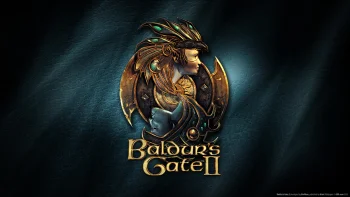 Золотистая эмблема Baldur's Gate II
