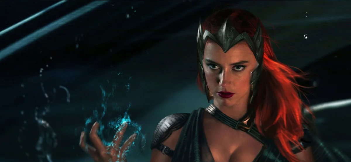 Amber Heard as Mera from the movie "Aquaman"