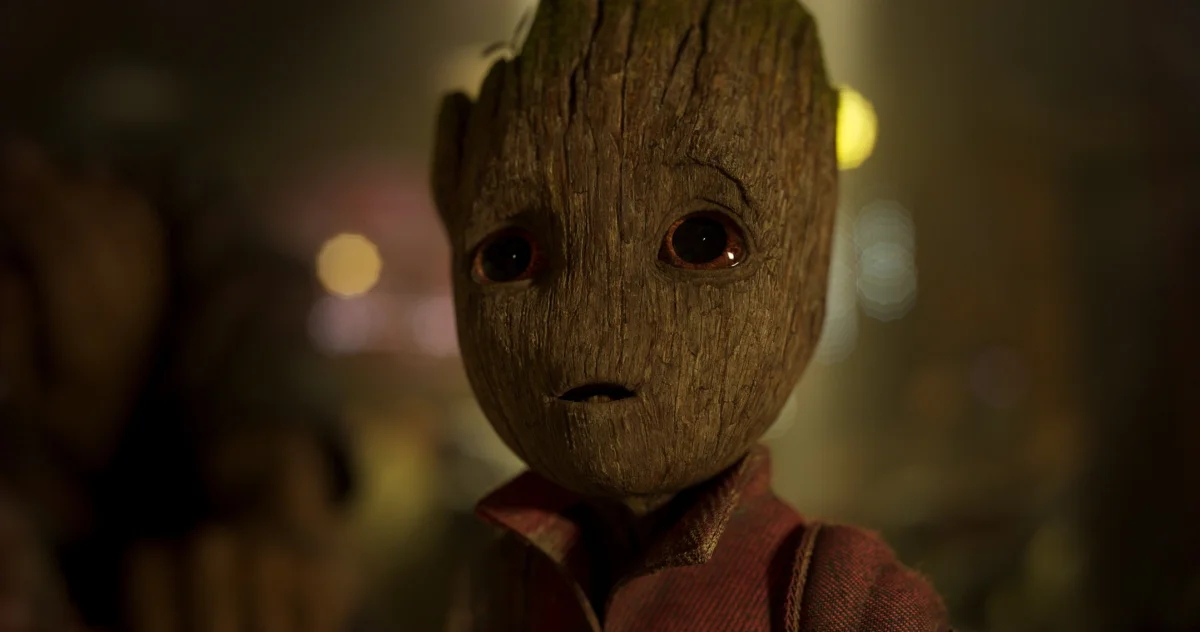 Baby Groot from "Guardians of the Galaxy"