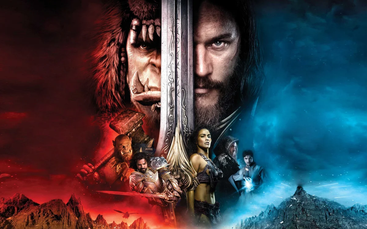 Durotan and Anduin Lothar in the movie "Warcraft"