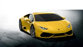 Яскраво-жовтий Lamborghini Huracan на треку