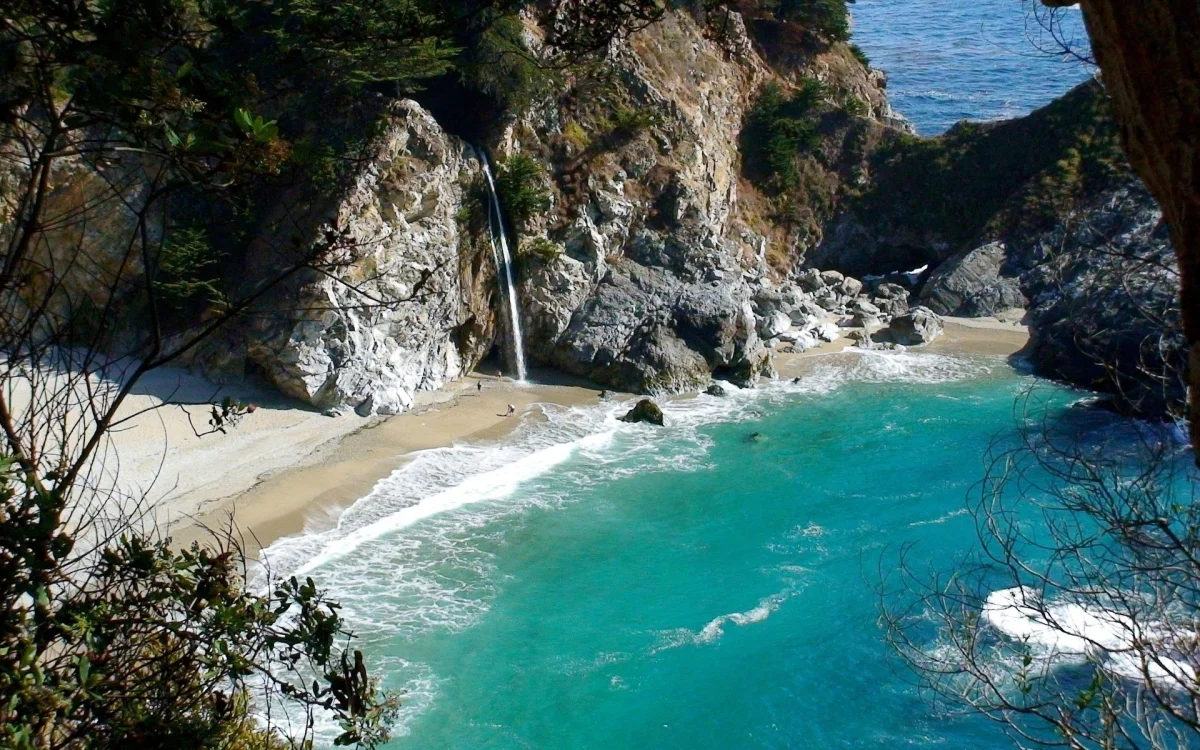 McWay Falls in the United States