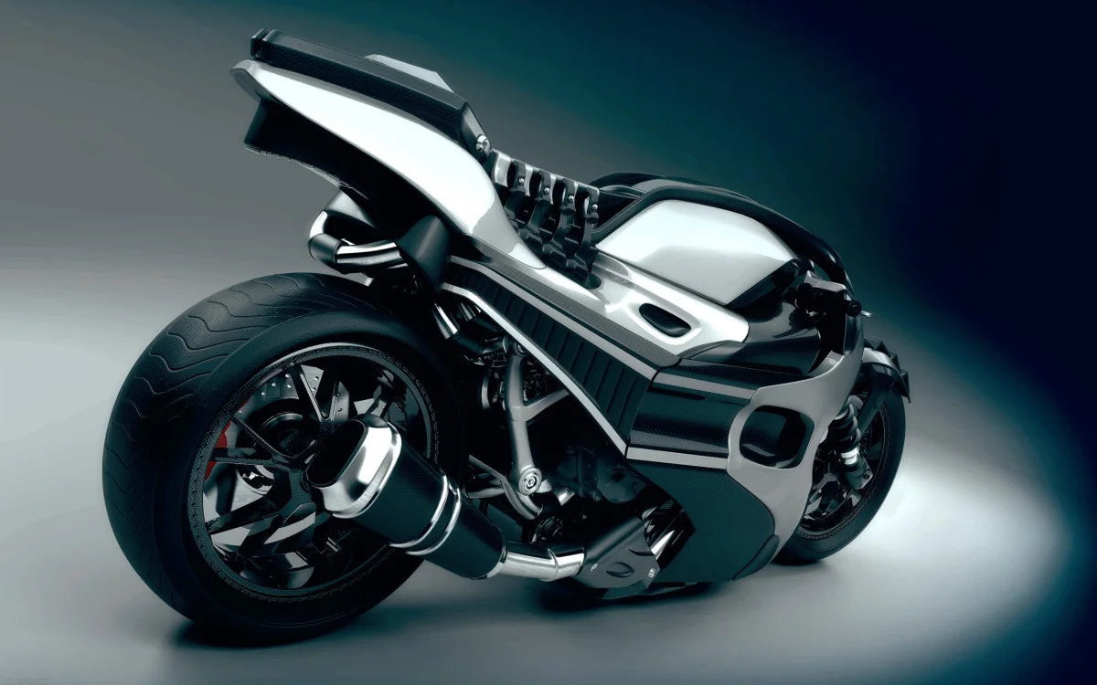futuristic sport bike, carbon, discs, wheels, motorcycles, bikes, sport bikes, technology