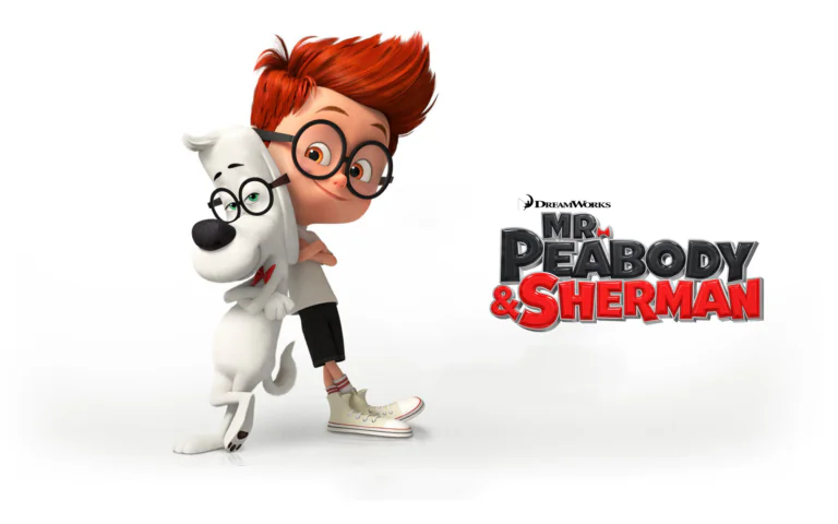 Містер Пібоді та Шерман у кадрі з однойменного проєкту DreamWorks