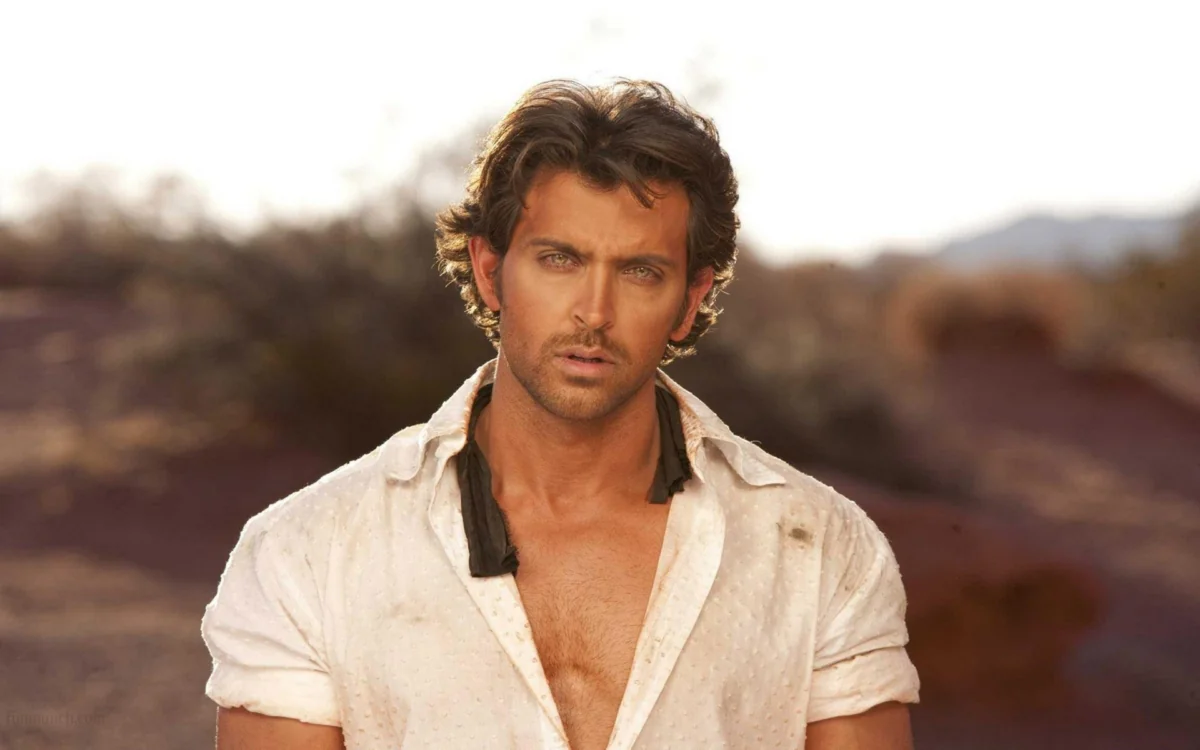 Ritik Roshan bathed in the soft light of the setting sun