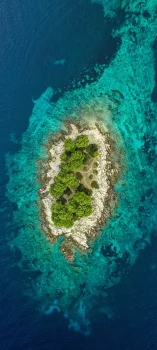 Необитаемый остров в Адриатическом море, Хорватия