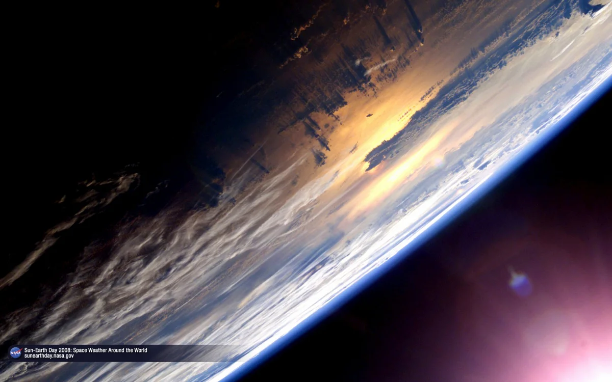 A View of the Atmosphere from Orbit