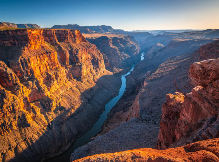 The Golden Light of the Grand Canyon at Sunset