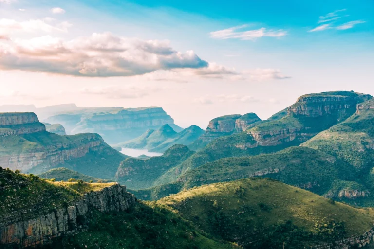 View of the Blyde Canyon in South Africa