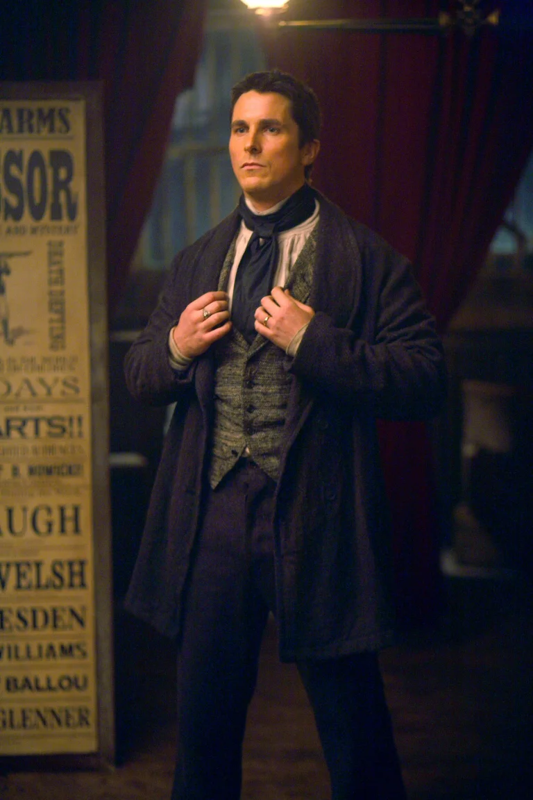christian bale as alfred borden in a victorian setting, christian bale, characters, actors, cinema, interiors, men, prestige, movies