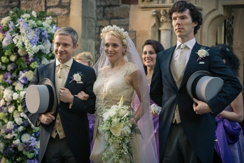 The Wedding Ceremony of John Watson and Mary Morsten in London
