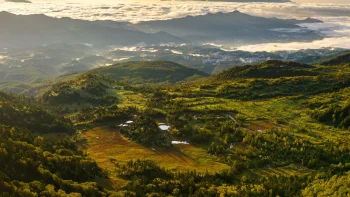morning light over the alpine meadows and mountain ranges, the alps, alps, clouds, forest, forests, lakes, bodies of water, landscapes, mountains, peaks, hills, sunrises, dawn, switzerland, valleys, nature, world