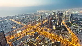 Sheikh Zayed Road in Dubai