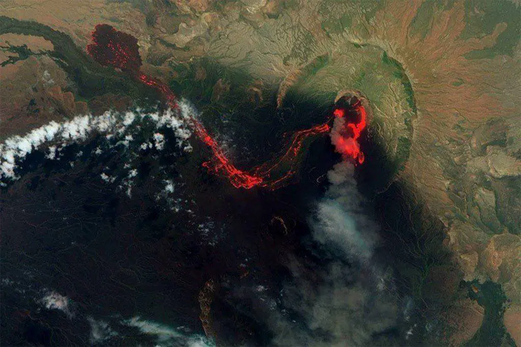 The Eртале Volcano Eruption in Ethiopia
