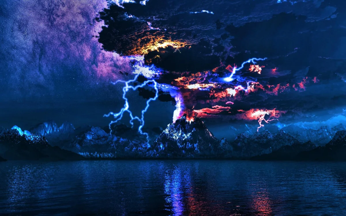 The Eruption of Mount Agung