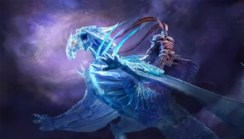 liu bu, imiret, characters, actors, clouds, dragons, fantasy, heroes, ice, ices, sky, stars, warriors, watcher of realms, games