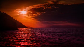 узбережжя чорного моря, захід сонця, море, моря, пейзажі, пляжі, узбережжя, урвища, скелі, хмари, природа