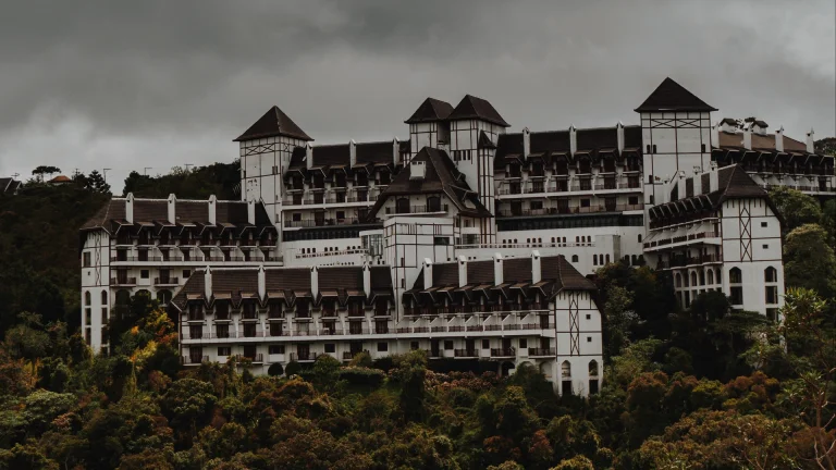 home green home hotel in brazil, home green home, brazil, attractions, castles, clouds, forest, forests, hotels, mountains, peaks, hills, architecture, world
