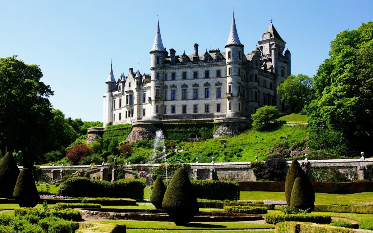 Dunrobin Castle in Scotland