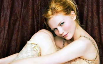 Kirsten Dunst in soft studio lighting