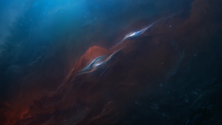 Dust clouds in the Orion Nebula