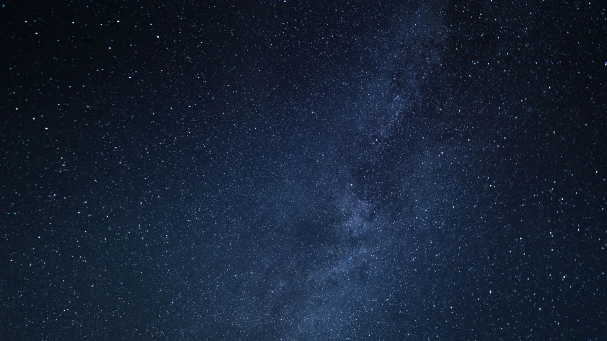 The Milky Way, shining in the depths of the boundless sky