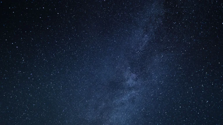 The Milky Way, shining in the depths of the boundless sky