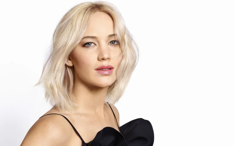 Jennifer Lawrence with a short haircut