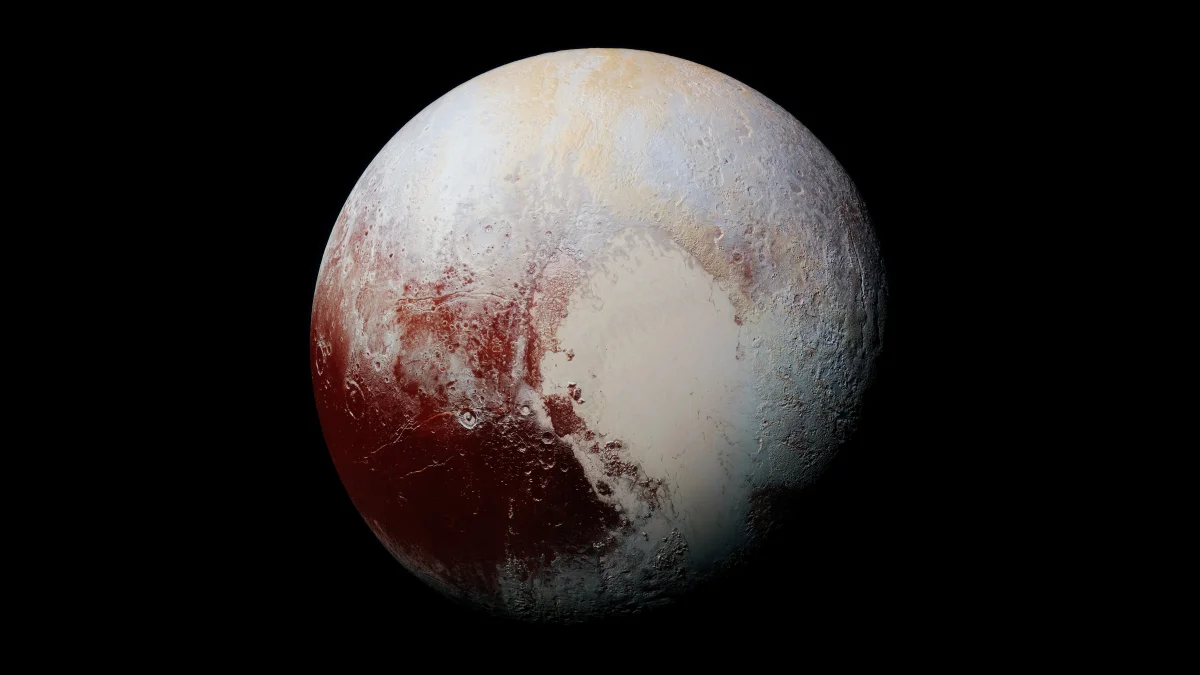 Pluto's Icy Surface