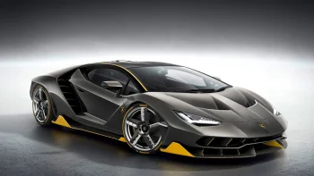 Lamborghini Centenario with a carbon-fiber body