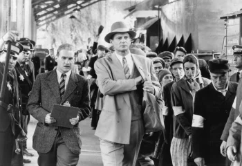Liam Neeson in the movie "Schindler's List"