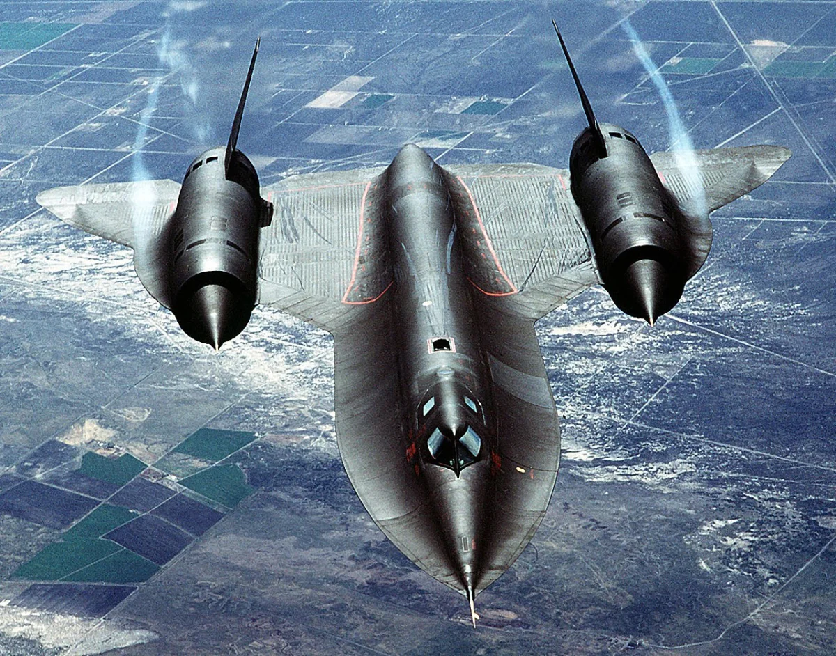 SR-71 Blackbird у стратосфері