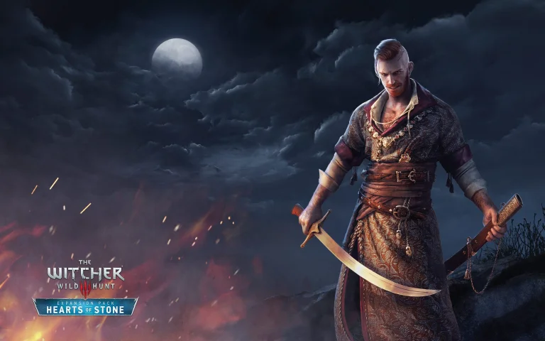 olgerd von everick with a saber, the witcher 3, characters, actors, fantasy, the witcher, weapon, games