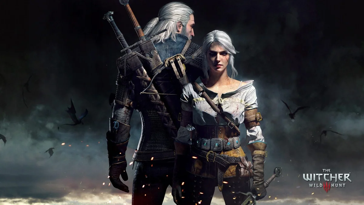 Геральт і Цирі у грі «The Witcher 3: Wild Hunt»
