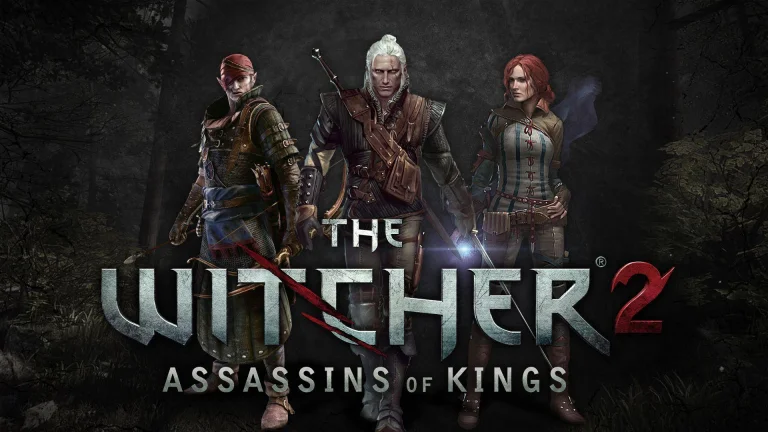 геральт, иорвет и трисс меригольд в the witcher 2: assassins of kings, the witcher 2, the witcher, ведьмак, магия, персонажи, актеры, фэнтези, игры