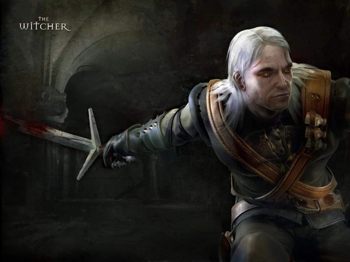 Geralt in the dungeon