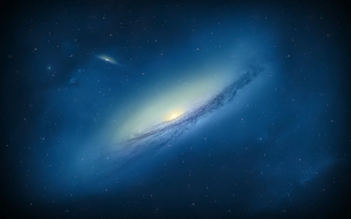 The Andromeda Galaxy and the M32 Galaxy