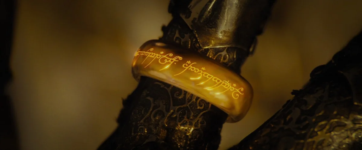The Golden Ring of Omnipotence with Blazing Runes